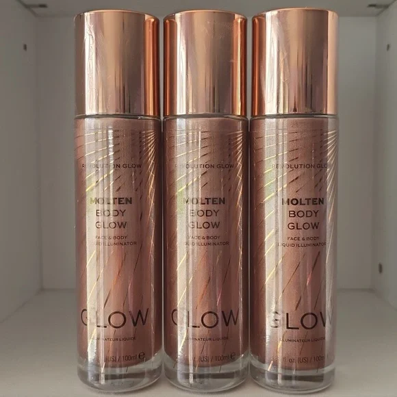 (3) Revolution Molten Body Glow-Rose Gold - Picture 1 of 1
